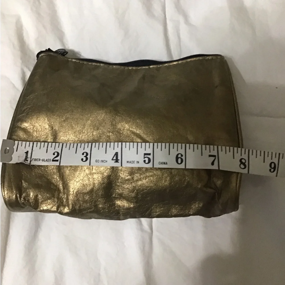 Gold Metallic Pouch
